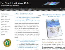 Tablet Screenshot of newelliottwaverule.org